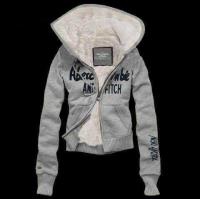 dames abercrombie fitch fleece hooded outwear zip new york grijs Store Almere fq3u9702